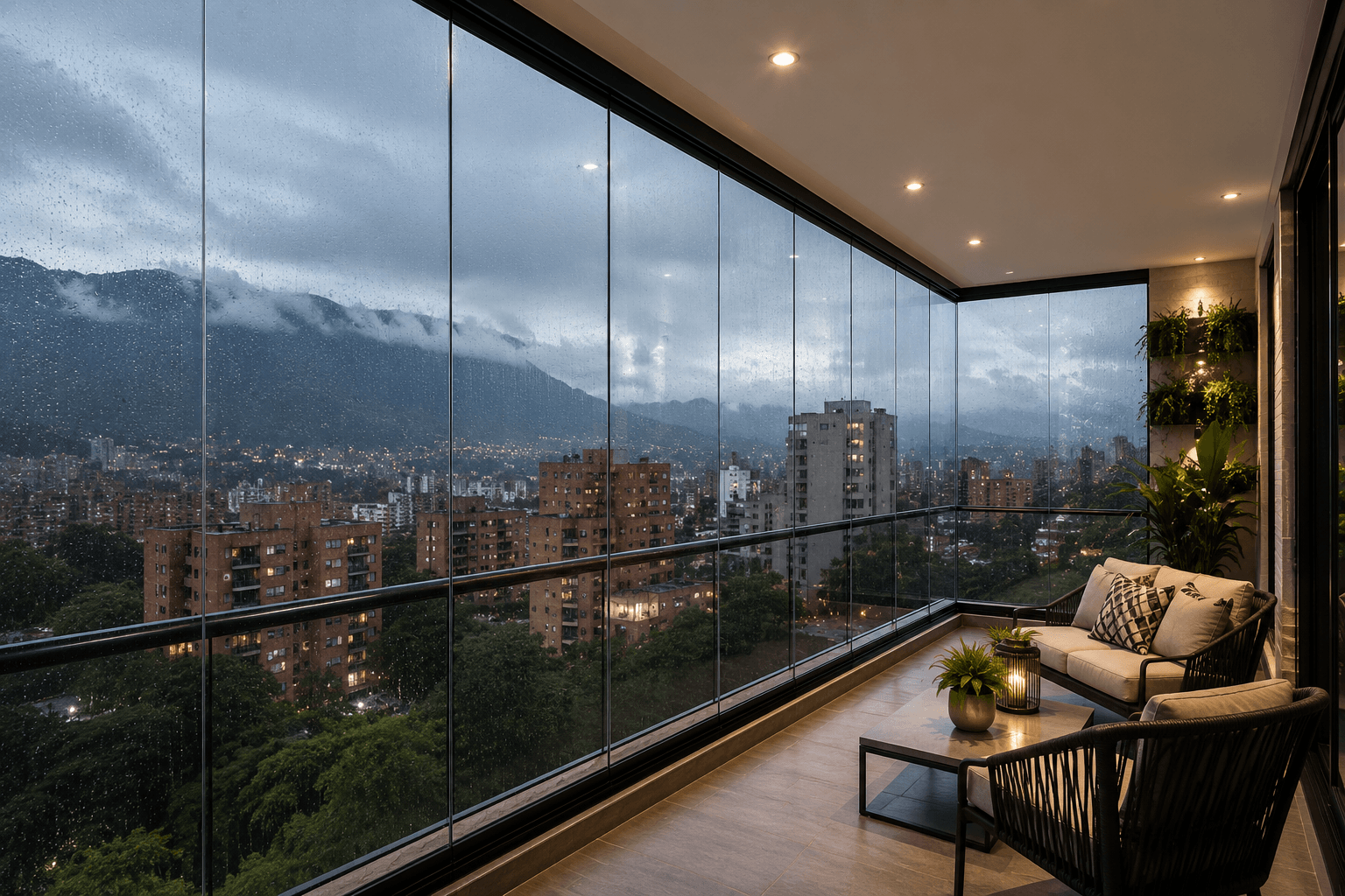 cerramientos en vidrio templado bogota - Vidrios y Marquesinas