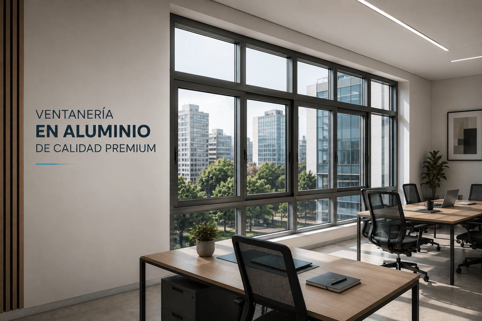 Ventanería en aluminio Bogotá - Perfiles de calidad premium